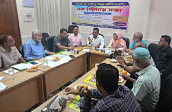 দিনাজপুরে মেডিকেল বর্জ্য ব্যবস্থাপনা কার্যক্রম বাস্তবায়নে মতবিনিময়