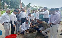 গণঅভ্যুত্থানে শহীদদের স্মৃতি রক্ষায় দিনাজপুরে বৃক্ষরোপণের উদ্বোধন